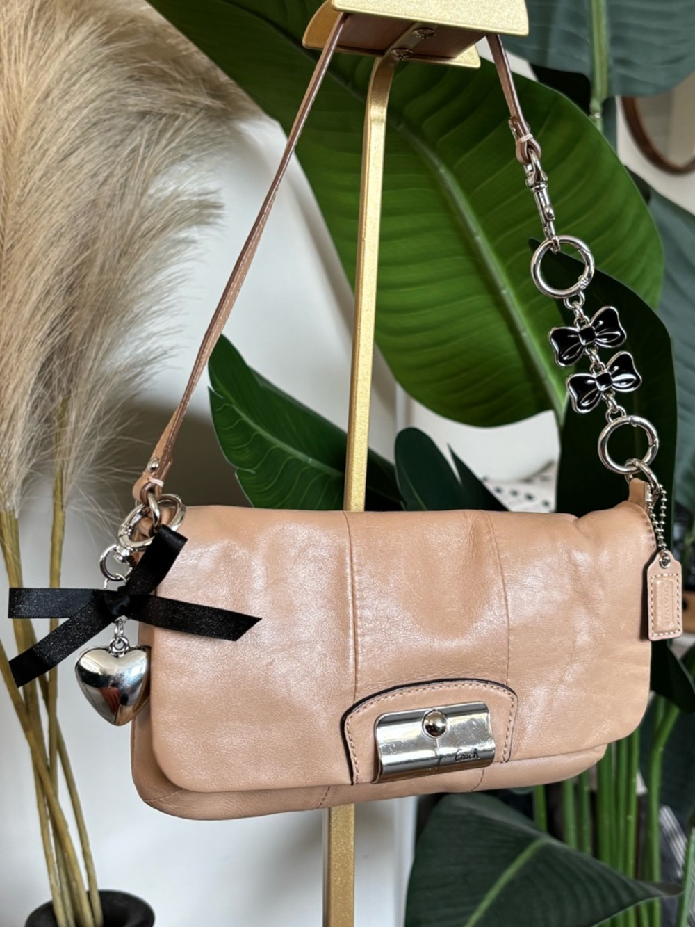 👝🖤Y2K COACH Kristin Large Wristlet Mini Bag🖤